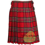 Scottish Traditional Royal Stewart 8 Yard & 16Oz Heavy Tartan Kilt - Kilt Experts
