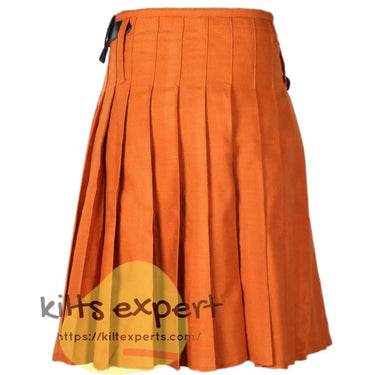 Scottish Traditional Saffron 8 Yard & 16 oz Tartan Kilt Kilt Experts