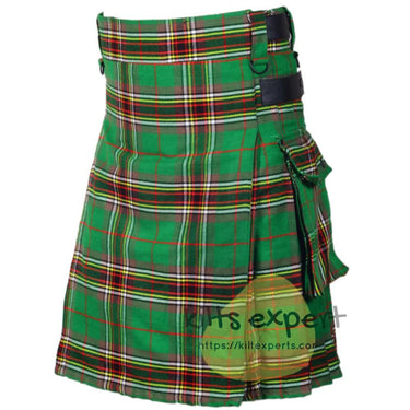 Tara Murphy Ancient Tartan Leather Straps Utility Kilt Kilt Experts