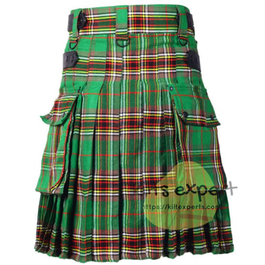 Tara Murphy Ancient Tartan Leather Straps Utility Kilt Kilt Experts