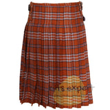 Tennessee Volunteer Tartan 8 and 5 Yards Kilt - Kilt Experts