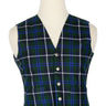 Traditional Scottish Blue Douglas 5 Buttons Tartan Waistcoat / Plaid Vest Kilt Experts