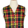 Traditional Scottish Buchanan 5 Buttons Tartan Waistcoat / Plaid Vest Kilt Experts