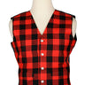 Traditional Scottish Bufallo 5 Buttons Tartan Waistcoat / Plaid Vest Kilt Experts