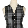 Traditional Scottish Grey Highlander 5 Buttons Tartan Waistcoat / Plaid Vest Kilt Experts