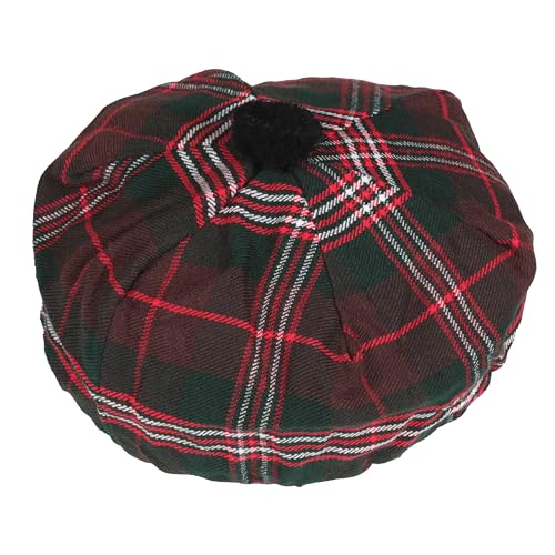 US Buyers Only - Best Traditional Tam o'Shanter Tammy Hat with a Flat Bonnet in a Variety of Tartans - Kilt Experts