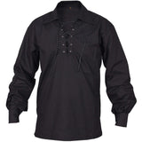 US Buyers Only - Men's Traditional Scottish Jacobite Ghillie Kilt Shirt in - Kilt Experts
