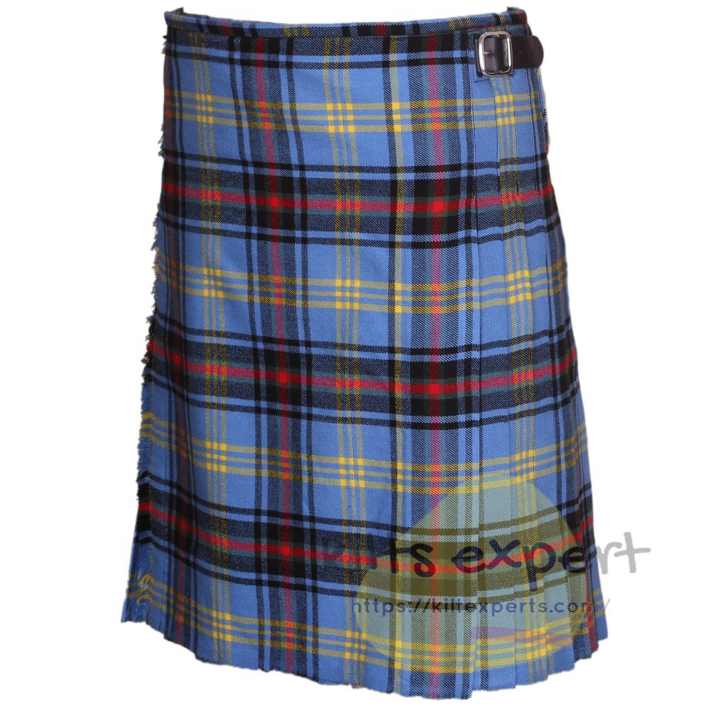 USA Buyers Only l Bell Of Border 8 Yards Acrylic Wool Kilt for Active Men - Kilt Experts