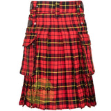 Wallace Leather Straps Utility Kilt - Kilt Experts