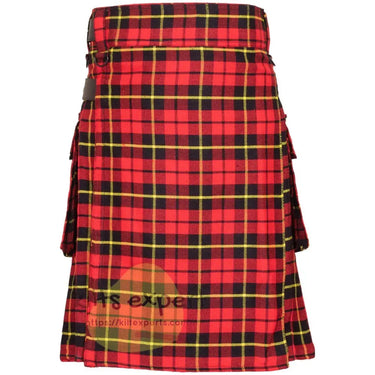 Wallace Leather Straps Utility Kilt - Kilt Experts