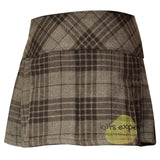 Women's Grey Highlander Tartan Kilts Kilt Experts