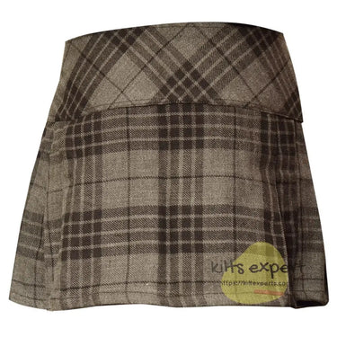 Women's Grey Highlander Tartan Kilts Kilt Experts