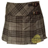 Women's Grey Highlander Tartan Kilts Kilt Experts
